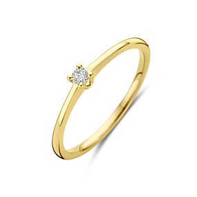 ring diamant 0.05ct h si