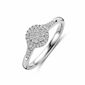 ring diamant 0.28ct h si