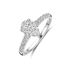 ring lab grown diamant 1.22ct h si