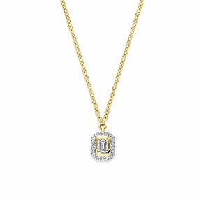 collier diamant 40 - 42 - 44 cm 0.255ct h si 